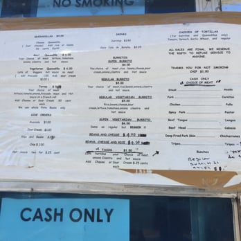 Tacos Jalisco - Their menu as of 24-Jul-15. Reasonable prices with very good quality product! Can't be beat!! - Mexican Near Me - Benicia, California Tacos Jalisco - Their menu as of 24-Jul-15. Reasonable prices with very good quality product! Can't be beat!! - Mexican Near Me - Benicia, California