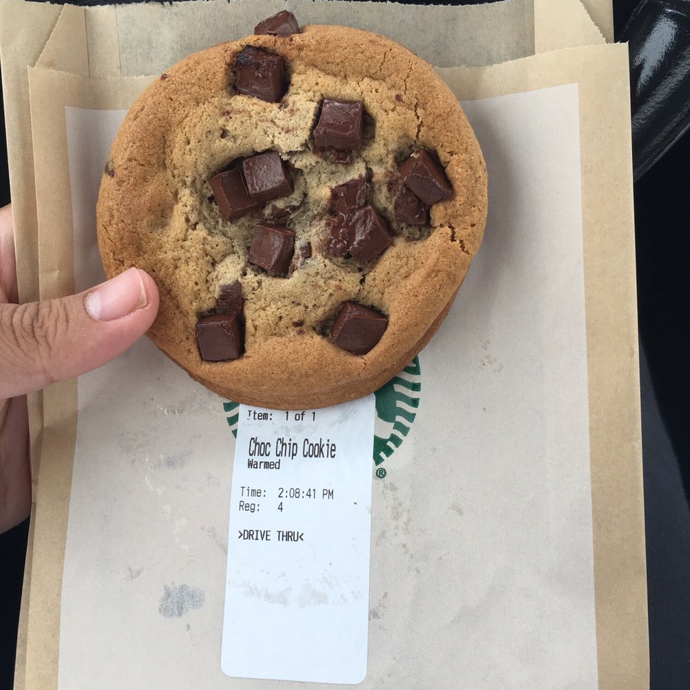 Starbucks - Warm Chocolate chip cookie - Coffee & Tea Near Me - Wayne, New Jersey