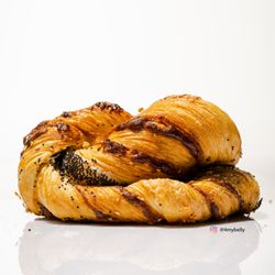 Relic Bakery And Kitchen - Marzipan, poppy seed and sesame twist
