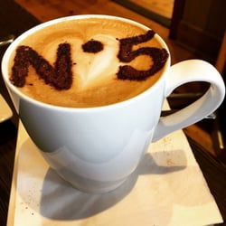Chocolate @ No. 5 - Extra large almond milk cappuccino