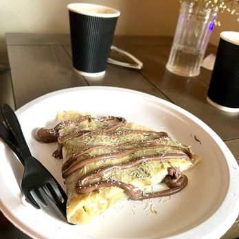 Bella Ciao - Dubai chocolate Crêpe - Coffee & Tea Near Me - Greensboro, North Carolina