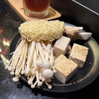 Wagyu Master Shabu House - Mushrooms, noodles and tofu - Japanese Near Me - Pasadena, California Wagyu Master Shabu House - Mushrooms, noodles and tofu - Japanese Near Me - Pasadena, California