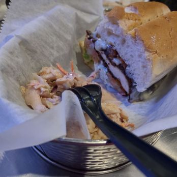 Twisted Ranch - Chicken Sandwich and BBQ Slaw - Bars Near Me - St. Louis, Missouri Twisted Ranch - Chicken Sandwich and BBQ Slaw - Bars Near Me - St. Louis, Missouri