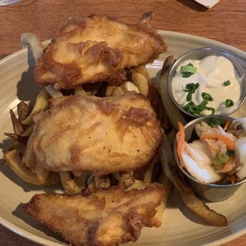 Monkeypod Kitchen - Mahi-Mahi Fish and chips - New American Near Me - Lahaina, Hawaii Monkeypod Kitchen - Mahi-Mahi Fish and chips - New American Near Me - Lahaina, Hawaii