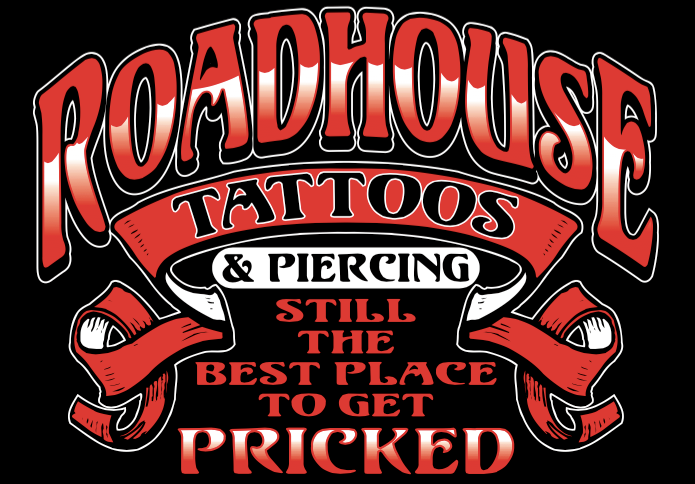 Roadhouse Tattoos and Piercing Logo