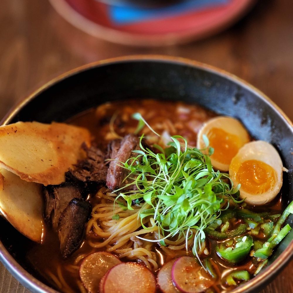 Rhea - Birria ramen - New American Near Me - Saratoga Springs, New York Rhea - Birria ramen - New American Near Me - Saratoga Springs, New York