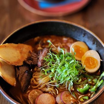 Rhea - Birria ramen - New American Near Me - Saratoga Springs, New York Rhea - Birria ramen - New American Near Me - Saratoga Springs, New York