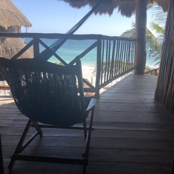 Playa Canek - From room #2? (Top floor) looking at the beach - Hotels Near Me - Tulum, ROO