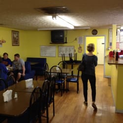 La Hacienda Tienda Mexicana Y Taqueria - The small dining area, more seating to the right...