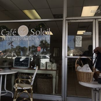Cafe Soleil - Front door/ covid station - Bakeries Near Me - St. Pete Beach, Florida