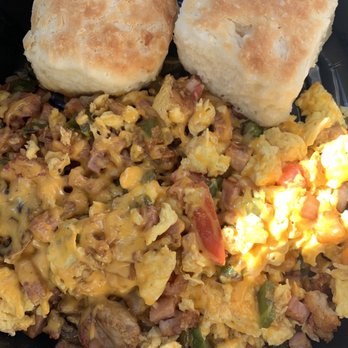 Bryant's Breakfast - Scrambler with city ham - Breakfast & Brunch Near Me - Memphis, Tennessee Bryant's Breakfast - Scrambler with city ham - Breakfast & Brunch Near Me - Memphis, Tennessee