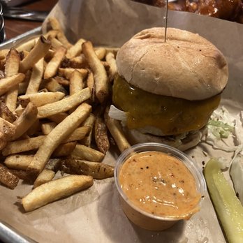 Rock Kitchen and Bar - Cheddar burger - Burgers Near Me - East Amherst, New York Rock Kitchen and Bar - Cheddar burger - Burgers Near Me - East Amherst, New York