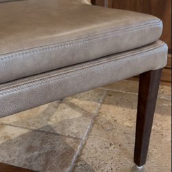Urban Barn - Photo of unblemished chair for reference. Sean is straight and fabric is taught.
