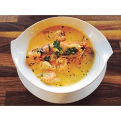 Chupe de Camarones/Peruvian shrimp chowder