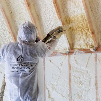 New England Performance Insulation - Focused Application of Spray Foam in Ceiling Cavity - Insulation Installation Near Me - Milford, Connecticut New England Performance Insulation - Focused Application of Spray Foam in Ceiling Cavity - Insulation Installation Near Me - Milford, Connecticut