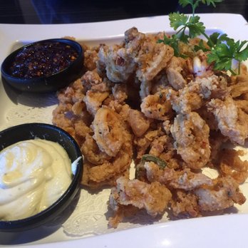 Miyako - Calamari with 2 sauces - Japanese Near Me - Houston, Texas Miyako - Calamari with 2 sauces - Japanese Near Me - Houston, Texas