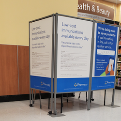 Walmart Pharmacy - Vaccination station
