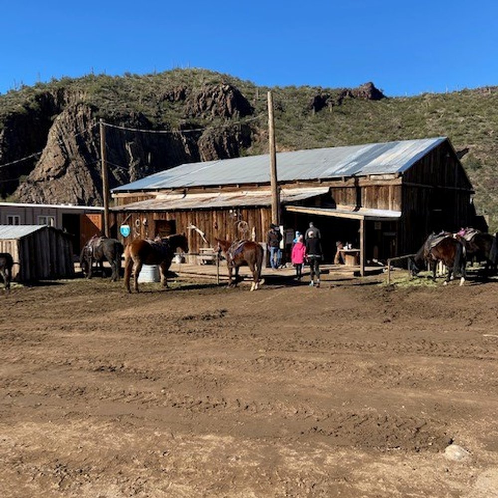 Western Destinations - The main building and mount-up area at the ranch. - Venues & Event Spaces Near Me - Phoenix, Arizona
