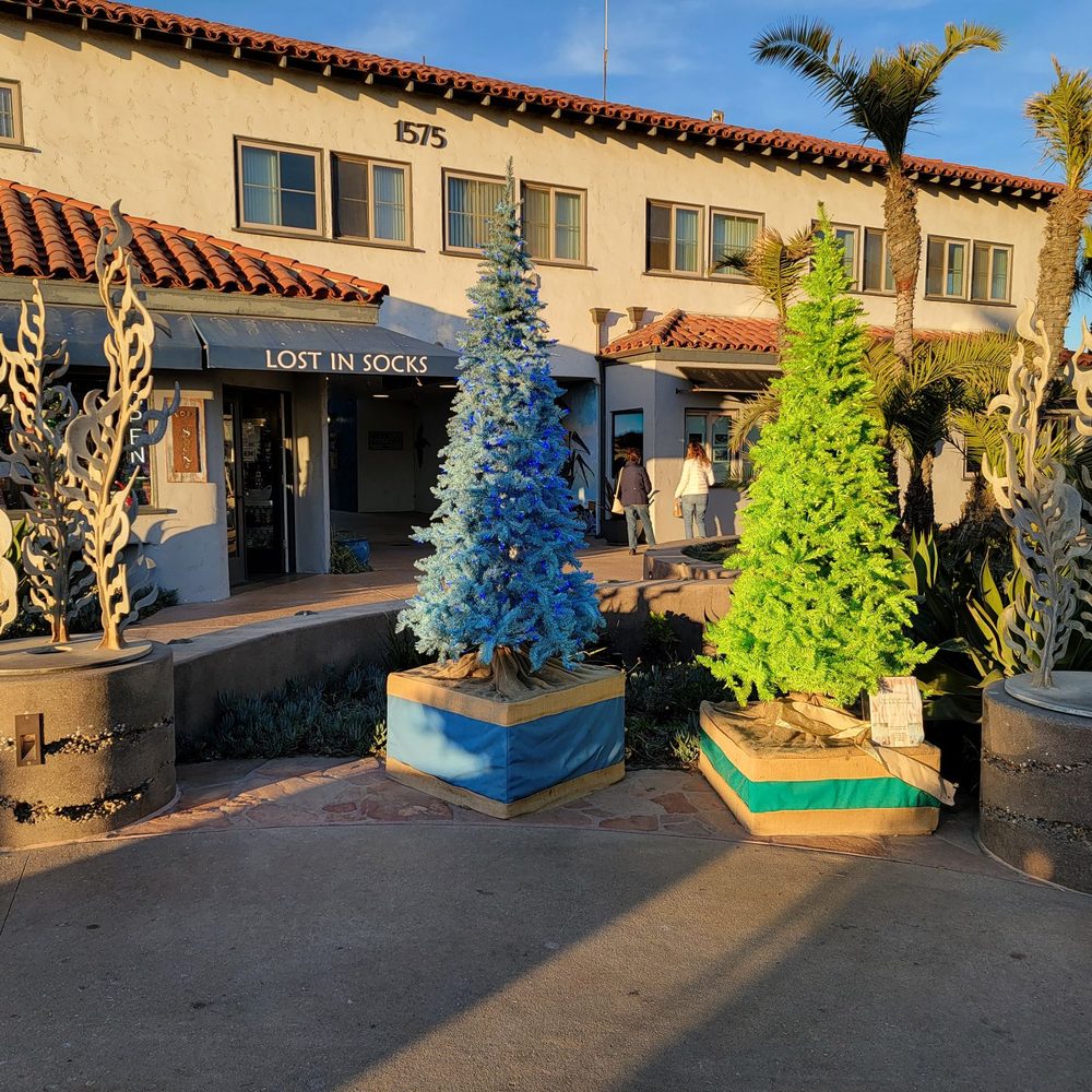 Vibrant city street at night