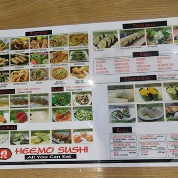 Heemo Sushi - Menu - Sushi Bars Near Me - Orange, California Heemo Sushi - Menu - Sushi Bars Near Me - Orange, California