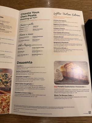 Menu photo 3 Olive Garden Italian Restaurant Milpitas, CA Menu photo 3 Olive Garden Italian Restaurant Milpitas, CA