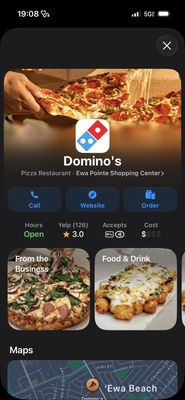 Menu photo 1 Domino's Pizza Ewa Beach, HI