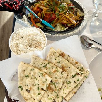 Awadh India Restaurant - Garlic Naan and Doi Mahi-Mahi - Indian Near Me - Columbus, Ohio