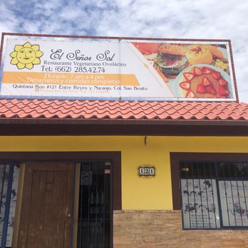 El Señor Sol - Outside facade - Vegan Near Me - Hermosillo, SON