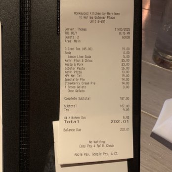 Monkeypod Kitchen by Merriman - A bit pricey for 2 adults 2 kids - New American Near Me - Kihei, Hawaii Monkeypod Kitchen by Merriman - A bit pricey for 2 adults 2 kids - New American Near Me - Kihei, Hawaii