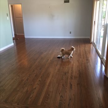 Red Oak Floors With Provincial Stain Yelp