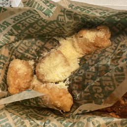 Garlic Parmesan boneless wings. Garlic Parmesan boneless wings.