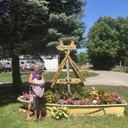 Clean bathrooms, lots of trees. Shuffleboard, pool, pickle ball, horseshoes, camp store. The staff was friendly. Clean bathrooms, lots of trees. Shuffleboard, pool, pickle ball, horseshoes, camp store. The staff was friendly.