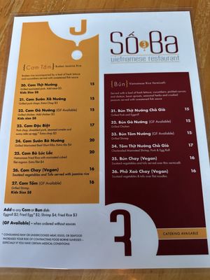 So Ba Vietnamese Restaurant by null