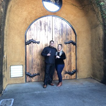 Lancaster Estate - Entrance to the wine cave. - Wine Tasting Room Near Me - Healdsburg, California