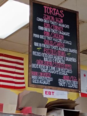 Menu photo 1 Panaderia Cuscatleca Los Angeles, CA