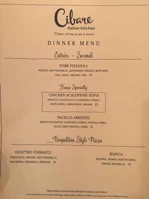 Menu photo 8 Cibare Italian Kitchen St. Louis, MO