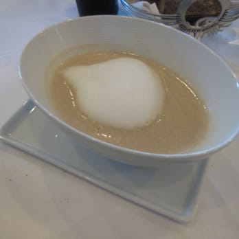 Wallsé - Chestnut Soup with Viennese Melange - Austrian Near Me - New York, New York Wallsé - Chestnut Soup with Viennese Melange - Austrian Near Me - New York, New York