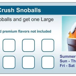 Arctic Crush Snowballs