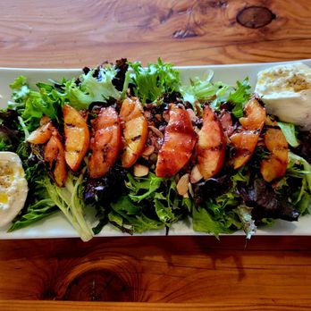 The Curious Palate - Mediterranean salad. Awesome - New American Near Me - Santa Monica, California The Curious Palate - Mediterranean salad. Awesome - New American Near Me - Santa Monica, California