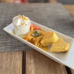 Nautilus - Creamy Orange-Almond Cake - Dessert of 3 Plates Menu (~€54)