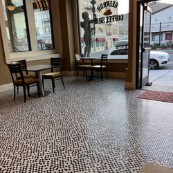 Belvada Coffee Shop - Seating area by window