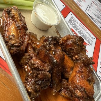 Hoodoo Brown BBQ - Smoked chicken wings. - Barbeque Near Me - Ridgefield, Connecticut