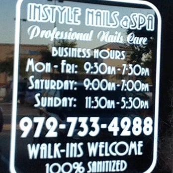Instyle Nails & Spa - 100% sanitized? Uh-huh. - Nail Salons Near Me - Plano, Texas Instyle Nails & Spa - 100% sanitized? Uh-huh. - Nail Salons Near Me - Plano, Texas