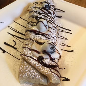 Nu Crepes - Amaze balls. Crepe of the month. $7.25. To die for. - Creperies Near Me - Elmhurst, Illinois Nu Crepes - Amaze balls. Crepe of the month. $7.25. To die for. - Creperies Near Me - Elmhurst, Illinois