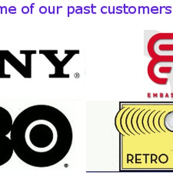 Epic Data Recovery Labs - Here are some of our past Customers: SONY, HBO, Embassy Row, Retro Report. - Data Recovery Near Me
