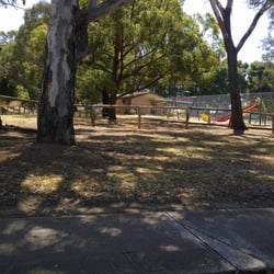 Jordan Drive Playground - Squint! You'll see the playground eventually :-)