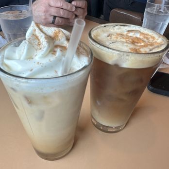 Red Line Diner - Pumpkin caramel latte and brown sugar latte - Diners Near Me - Fishkill, New York Red Line Diner - Pumpkin caramel latte and brown sugar latte - Diners Near Me - Fishkill, New York