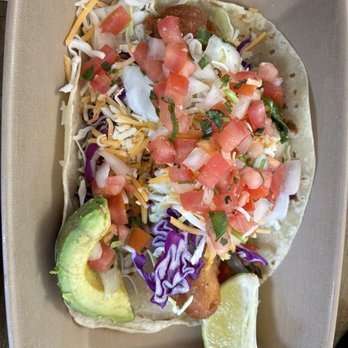 Encinitas Fish Shop - Mahi mahi fish taco - Seafood Near Me - Encinitas, California