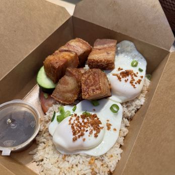 Almuchow Atbp - Bagnetsilog (pork belly garlic rice) - Filipino Near Me - San Gabriel, California Almuchow Atbp - Bagnetsilog (pork belly garlic rice) - Filipino Near Me - San Gabriel, California