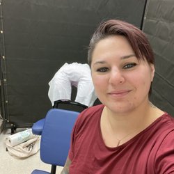 Smoldering Spirit Massage - Health wellness fair doing some chair massages!